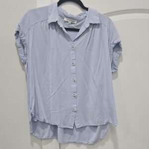 Rose & Olive Light Blue Button-Down Shirt